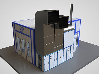 Покрасочно-сушильная камера SPK-7.4.3